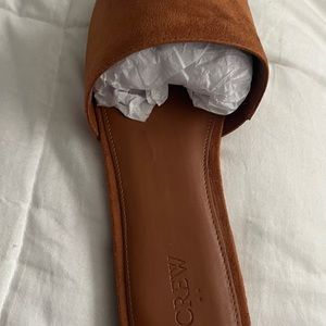 NWT J.Crew One-Strap Slide Sandals